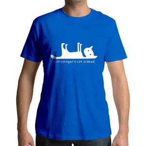 T-Shirt Chat Schrodinger CAT IS DEAD - Vraiment-chat
