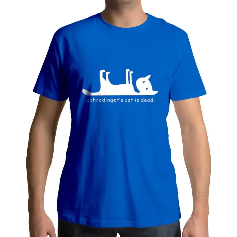 T-Shirt Chat Schrodinger CAT IS DEAD - Vraiment-chat