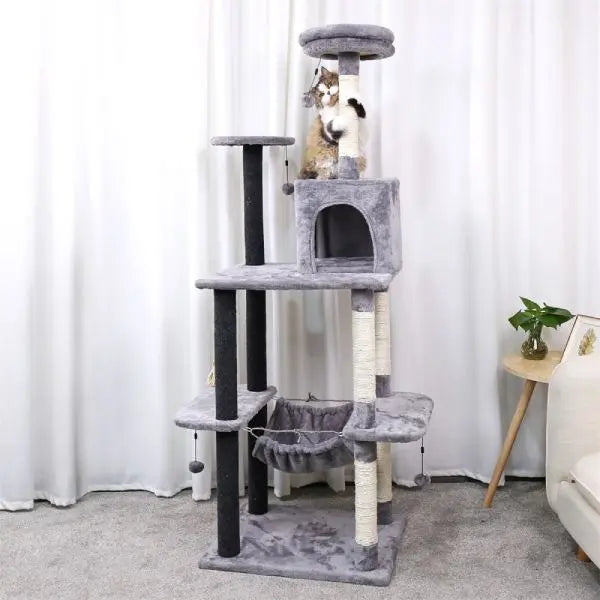 Arbre à chat en Bois Luxie - Vraiment-chat