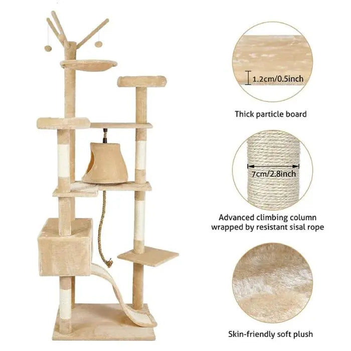 Arbre à chat Géant xxl Golema - Vraiment-chat