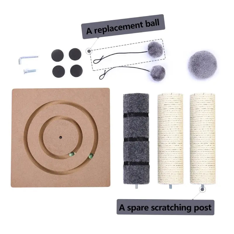 Arbre à chat petit Unilou Taille réglable Vraiment-chat