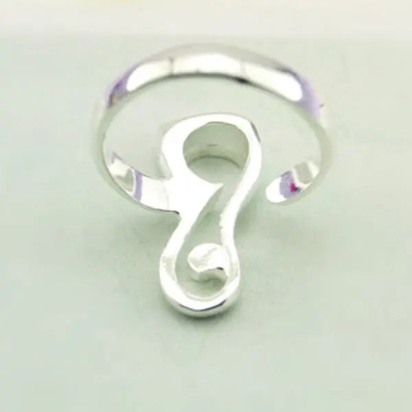 Bague Chat Abstrait (Argent) - Vraiment-chat