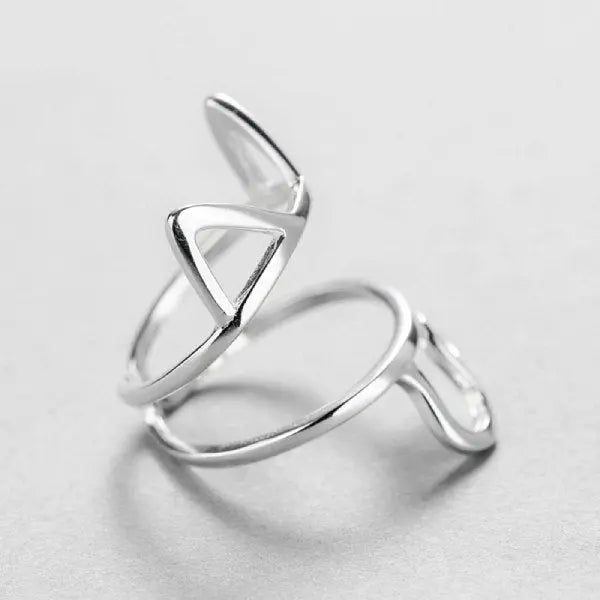 Bague Chat Minimaliste (Argent) - Vraiment-chat