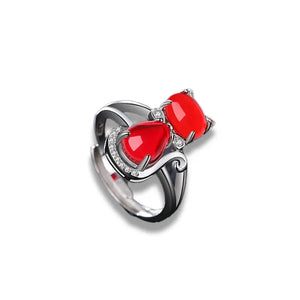 Bague Chat avec Gemme - Vraiment-chat