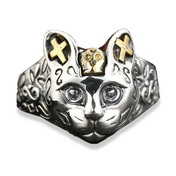 Bague Chat Bengal (Argent) - Vraiment-chat