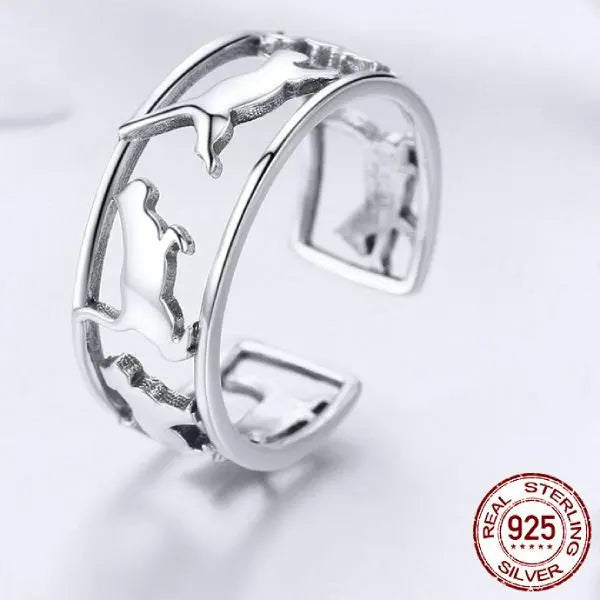 Bague Motif Chat (argent) - Vraiment-chat