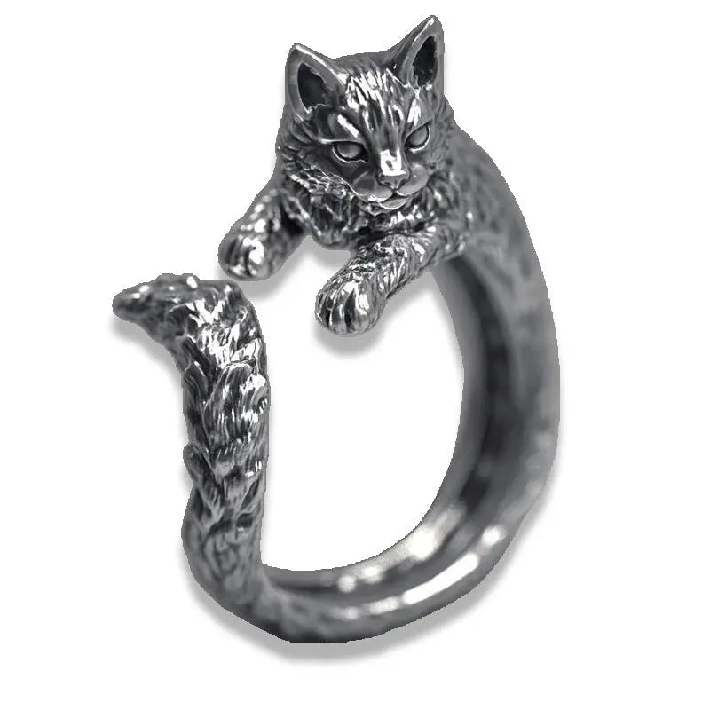 Bague corps de Chat Réaliste - Vraiment-chat