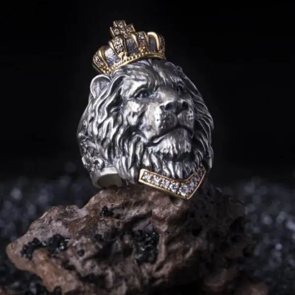Bague Couronne du Roi Lion - Vraiment-chat