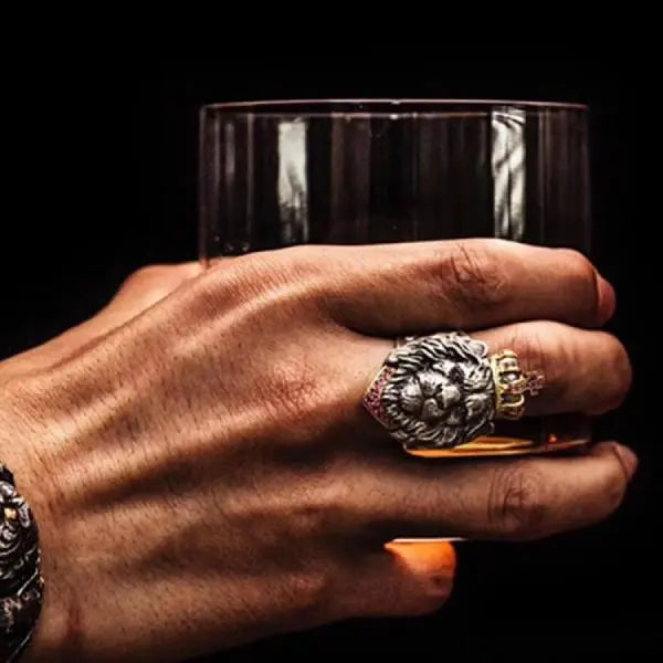 Bague Couronne du Roi Lion - Vraiment-chat