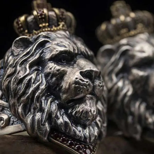 Bague Couronne du Roi Lion - Vraiment-chat