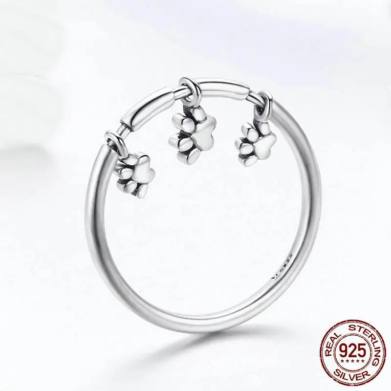Bagues Pattes de Chat (Argent) - Vraiment-chat