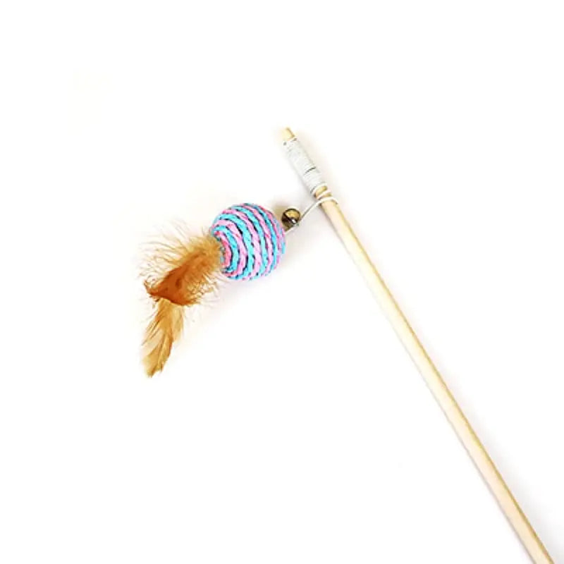 Baguette pour Chat à Jouet Bleu - Vraiment-chat