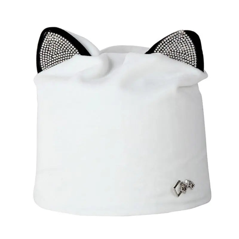 Bonnet Chat Velours - Vraiment-chat