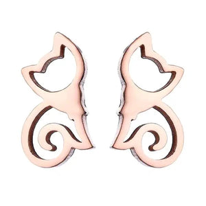 Boucles d'oreilles Chats Complices - Vraiment-chat