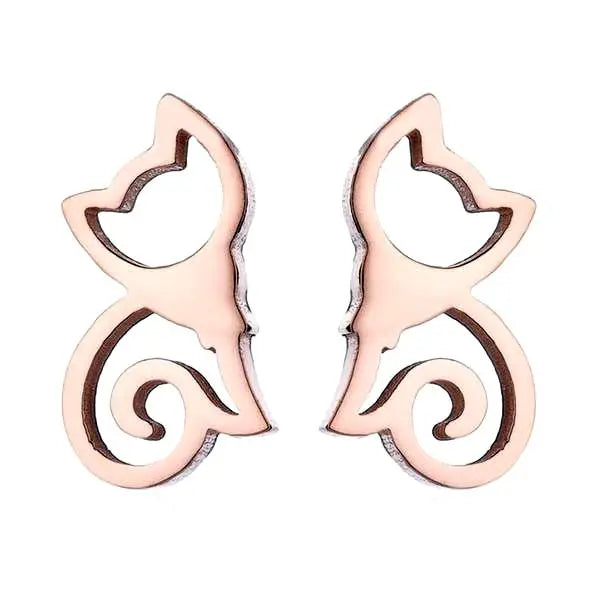 Boucles d'oreilles Chats Complices - Vraiment-chat