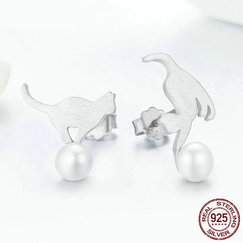 Boucles d'Oreilles Chat Fantaisie de Félin Vraiment-chat