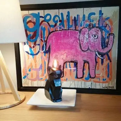 Bougie Chat Squelette - Vraiment-chat