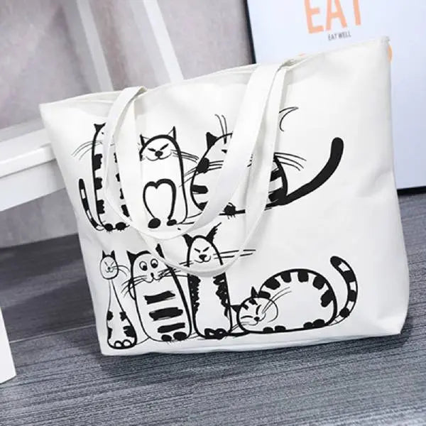 Tote bag Chat <br/>Sachac - Vraiment-chat