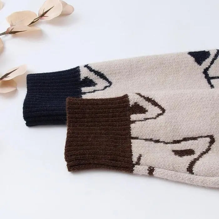 Cardigan Chat en Laine Vraiment-chat