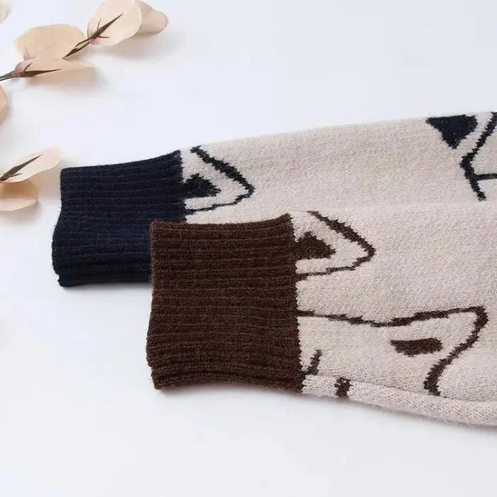 Cardigan Chat en Laine Vraiment-chat