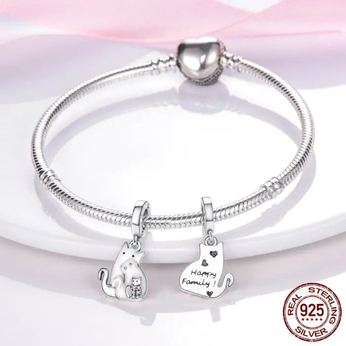 Charm Famille de Chat Vraiment-chat