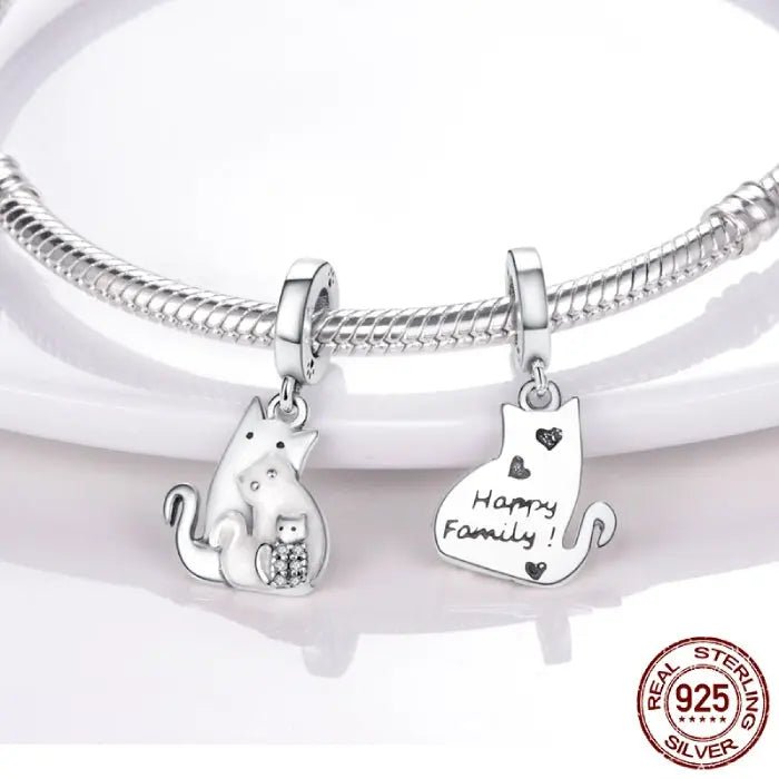 Charm Famille de Chat Vraiment-chat