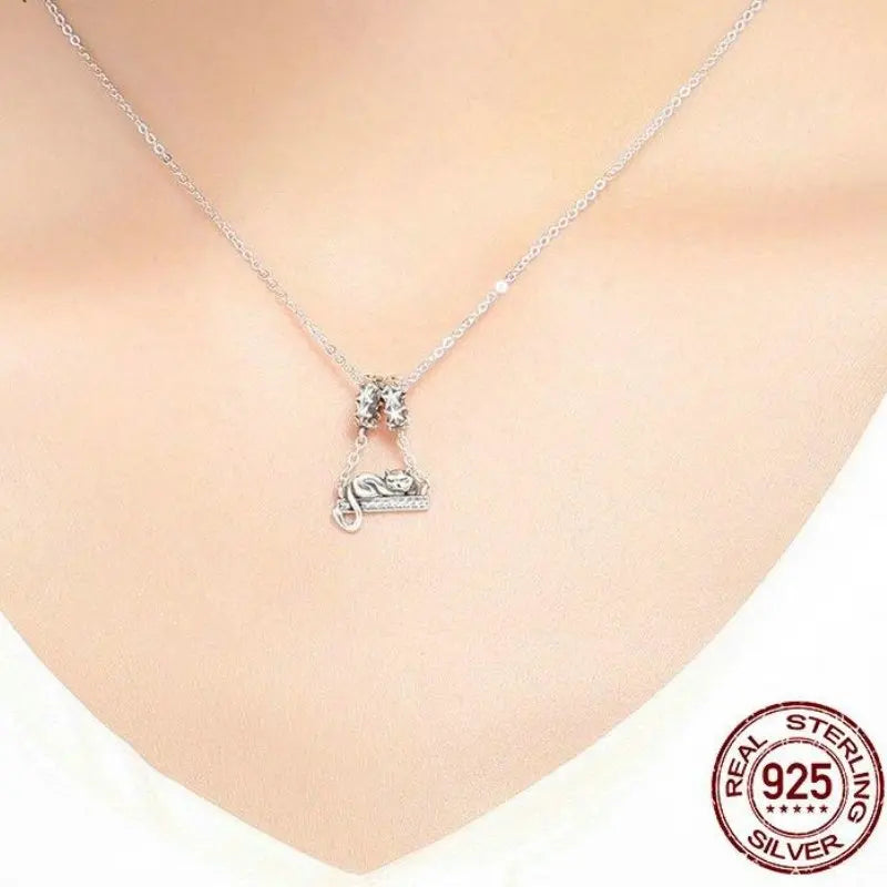 Charm Pendant Chat Vraiment-chat