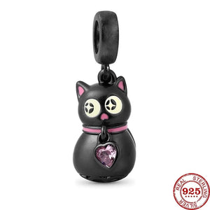 Charme Chat aux Yeux Fluorescent Vraiment-chat