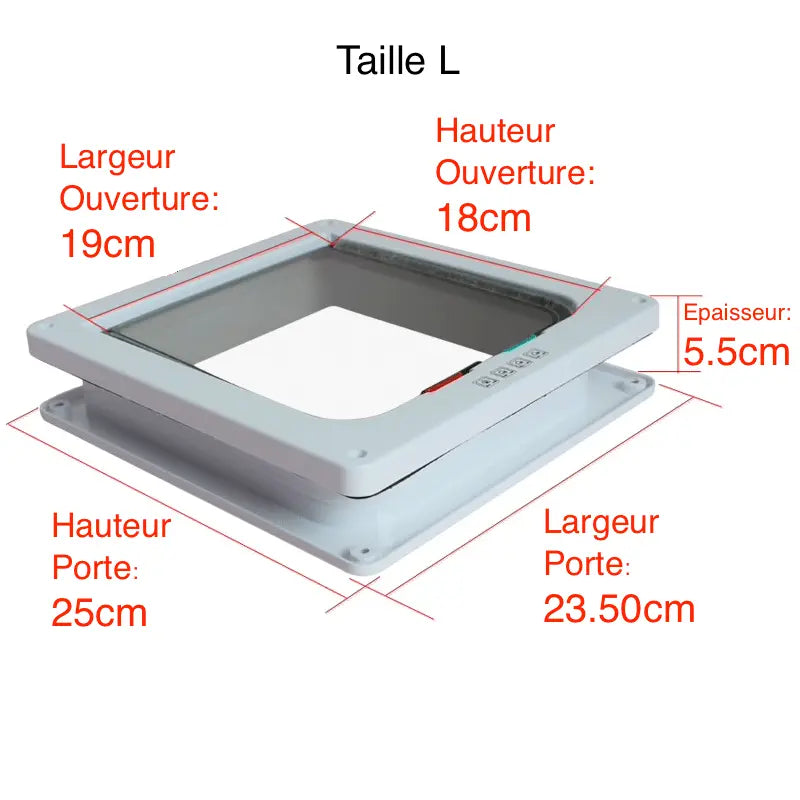 Chatière de Luxe 4 positions - Vraiment-chat