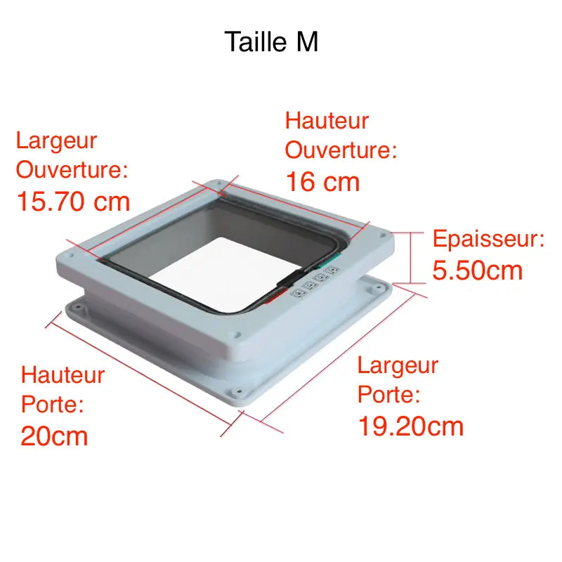 Chatière de Luxe 4 positions - Vraiment-chat