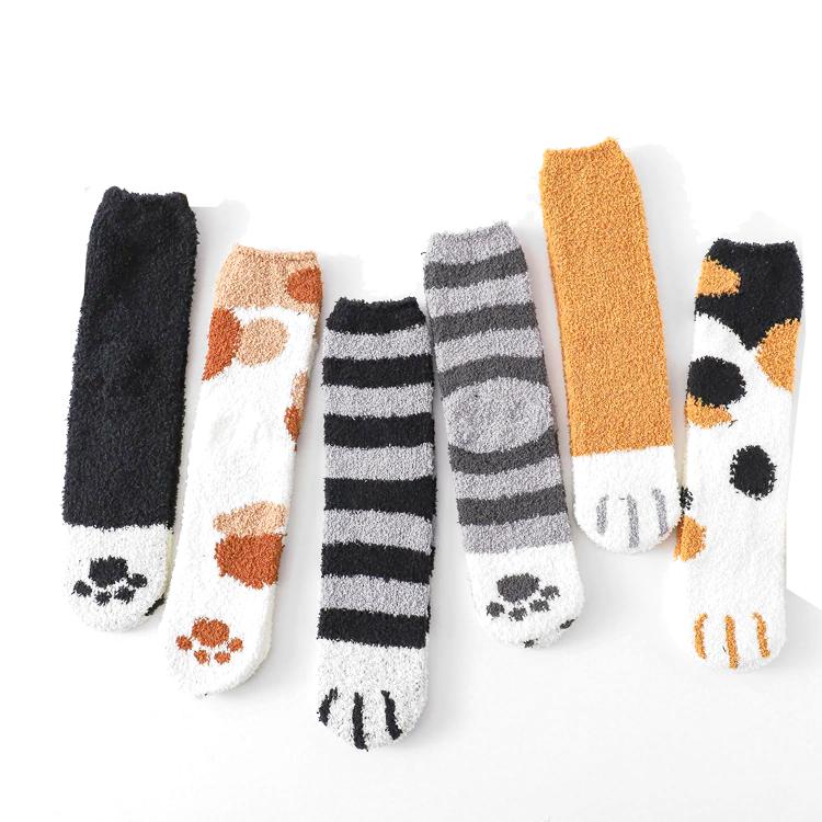 Chaussettes d Hiver Pattes de Chat