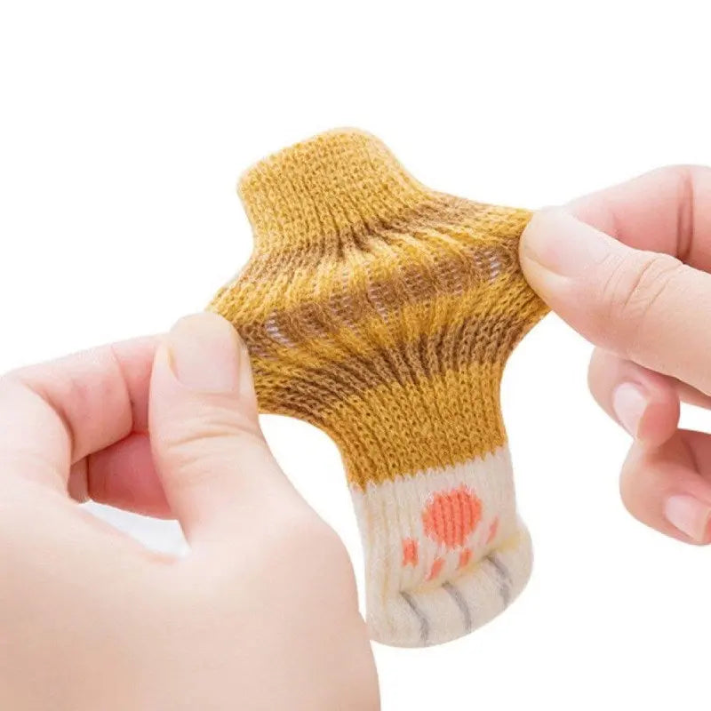 Objet chat<br/>Chaussettes pour pied de Chaise - Vraiment-chat