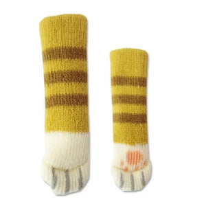 Objet chat<br/>Chaussettes pour pied de Chaise - Vraiment-chat