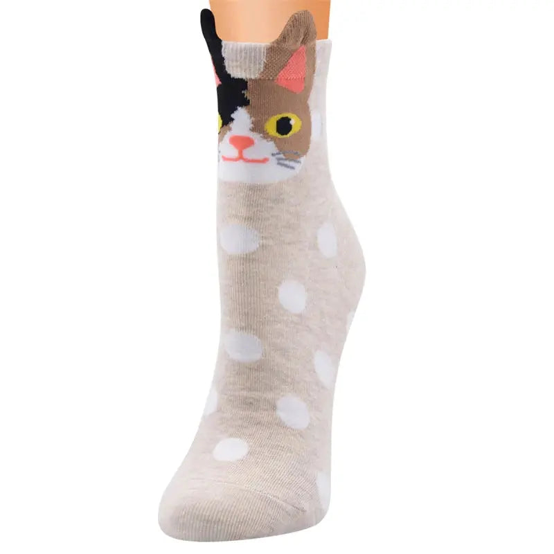 Chaussette Tête de Chat Vraiment-chat