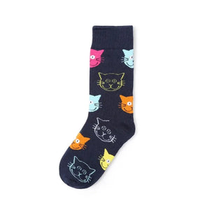 Chaussette Motif Tête de chat Vraiment-chat