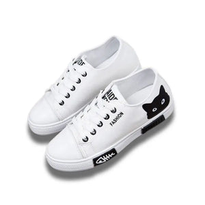 Chaussure Femme à motif Chat Steppish - Vraiment-chat