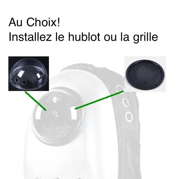 Sac à dos chat de Transport Chpoutnik - Vraiment-chat