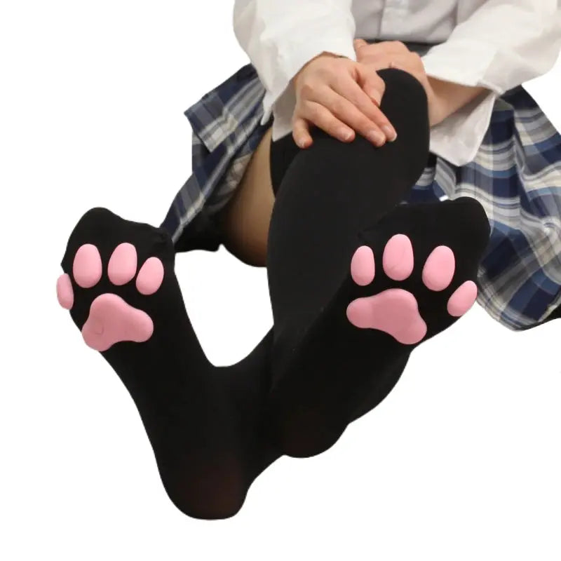 Collants Pattes de Chat 3D Vraiment-chat
