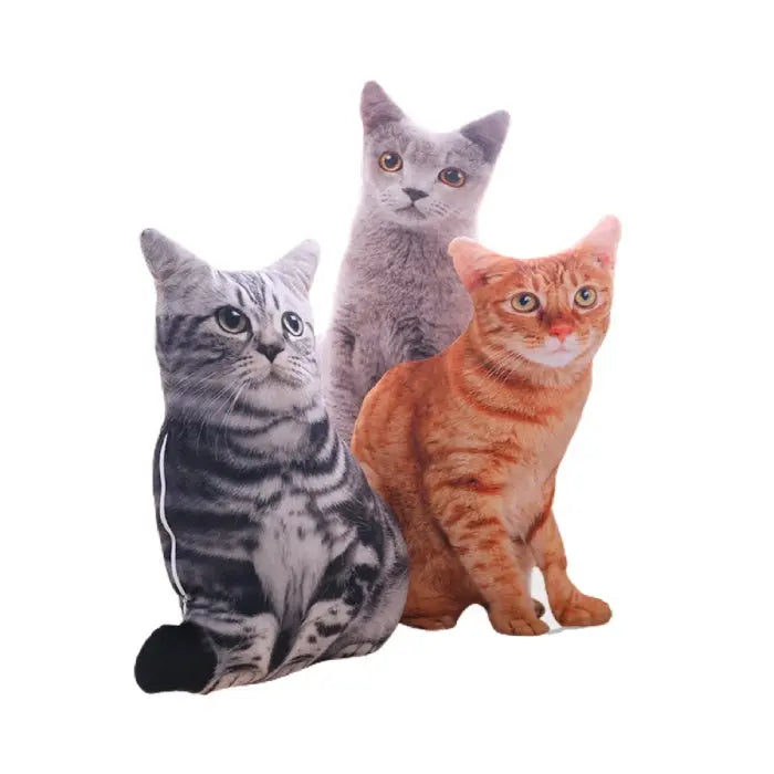Coussin Chat Réaliste - Vraiment-chat