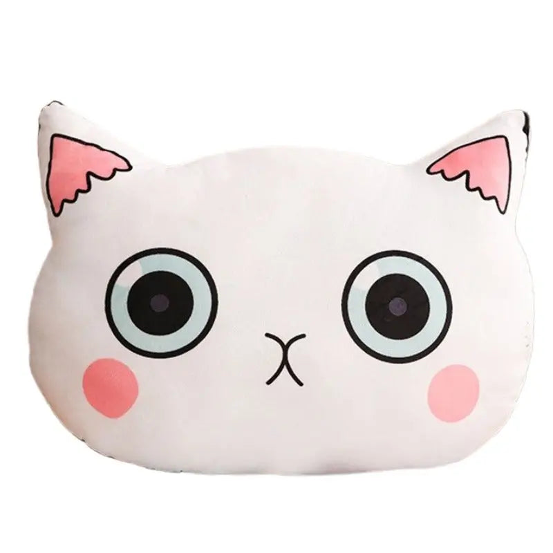 Coussin en Tête de Chat - Vraiment-chat
