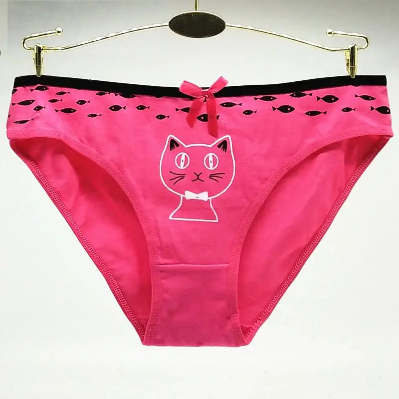 Culotte avec Tête de chat - Vraiment-chat