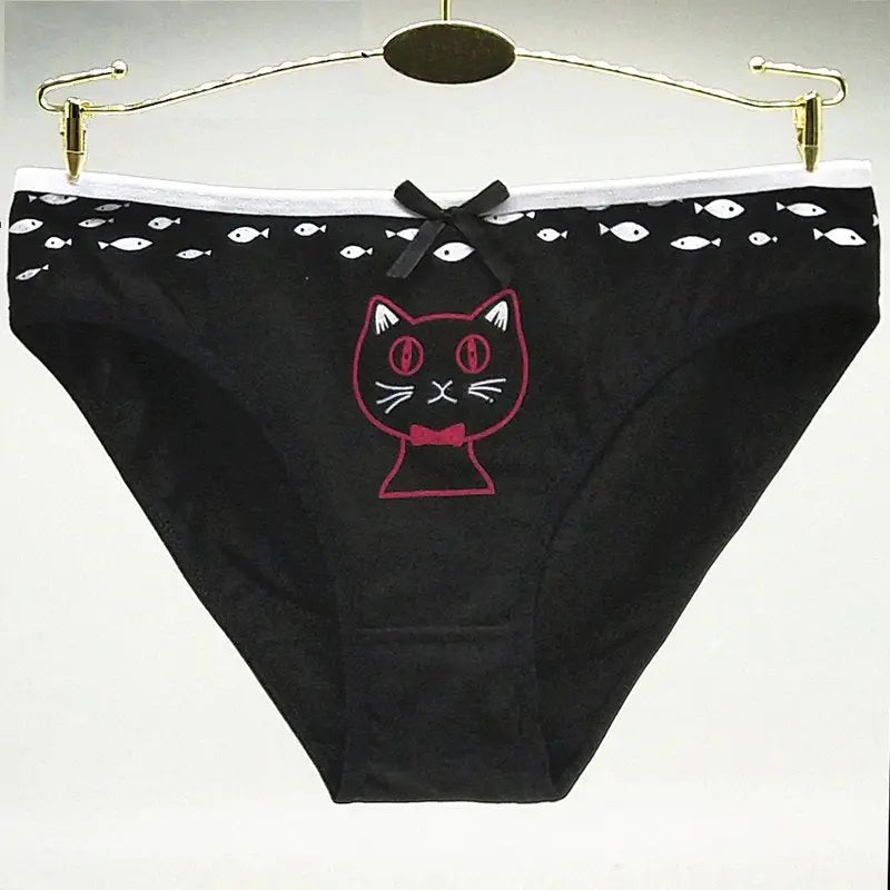 Culotte avec Tête de chat - Vraiment-chat