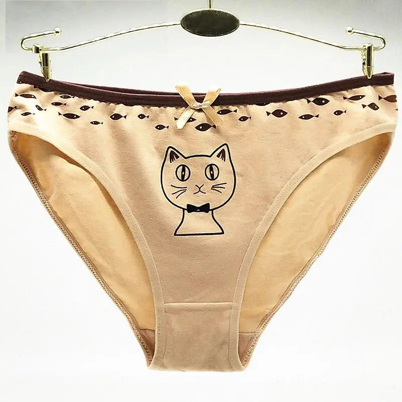 Culotte avec Tête de chat - Vraiment-chat