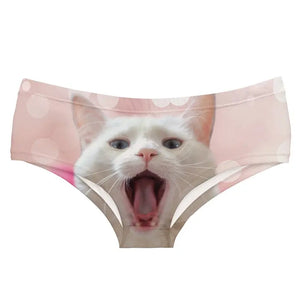 Culotte Chat Blanc - Vraiment-chat