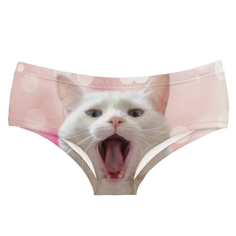 Culotte Chat Blanc - Vraiment-chat