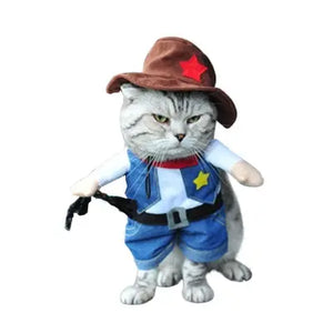 Déguisement Chat Garçon Cow-Boy - Vraiment-chat