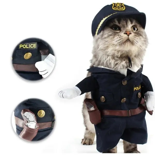 Déguisement Chat Noir Police - Vraiment-chat