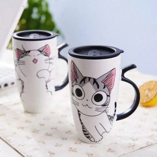 Mug Chat avec Couvercle - Vraiment-chat