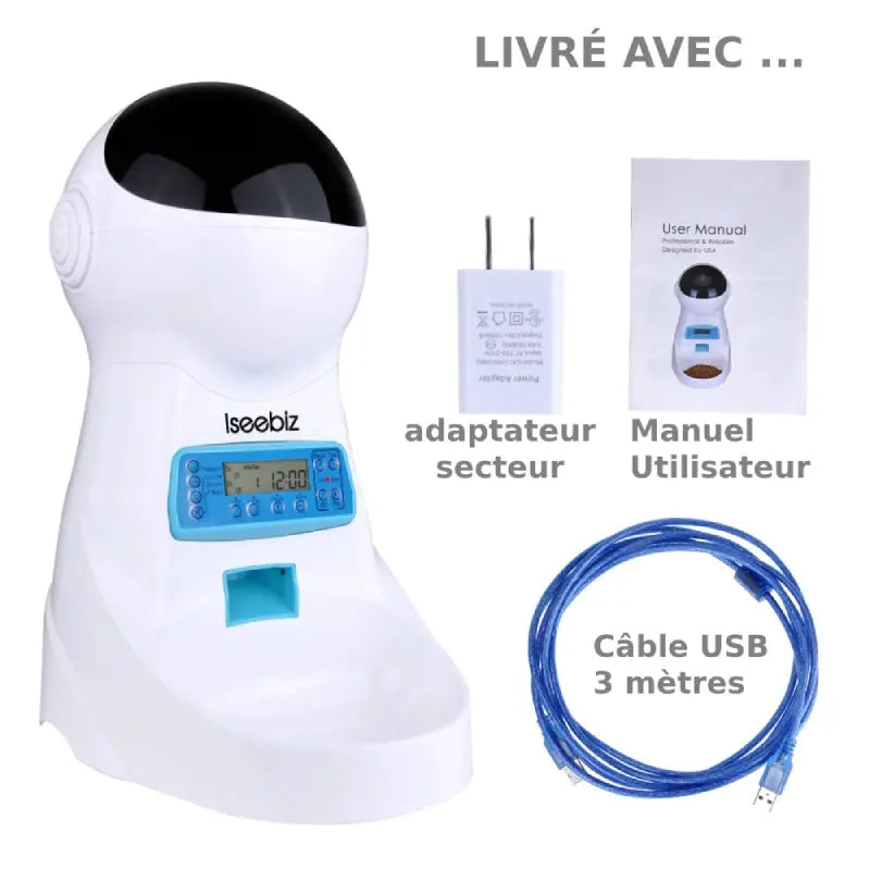 Distributeur Automatique de Croquettes LCD - Vraiment-chat
