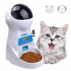 Distributeur Automatique de Croquettes LCD - Vraiment-chat